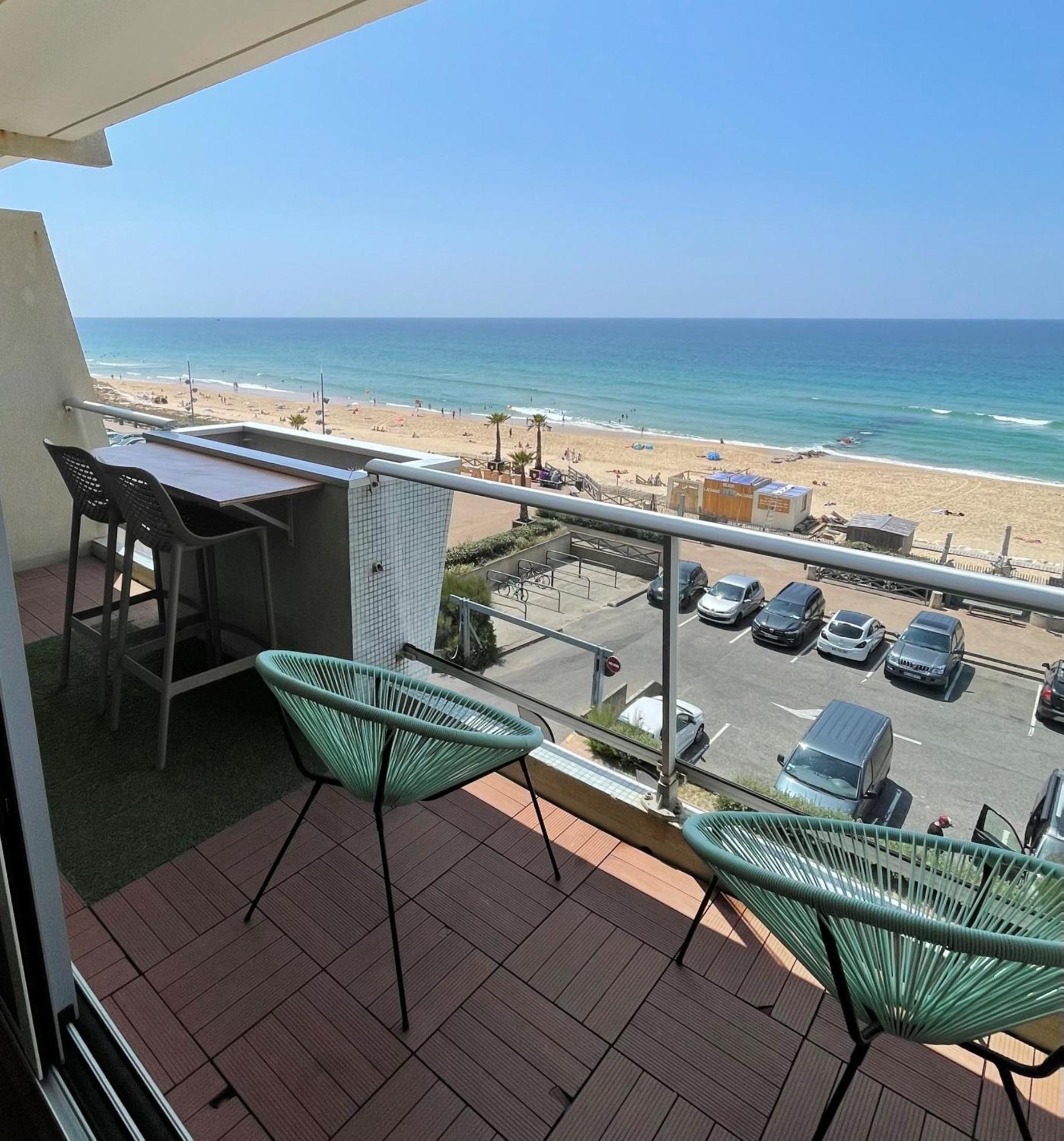 Studio Vue Imprenable Sur Ocean Lacanau Exteriér fotografie